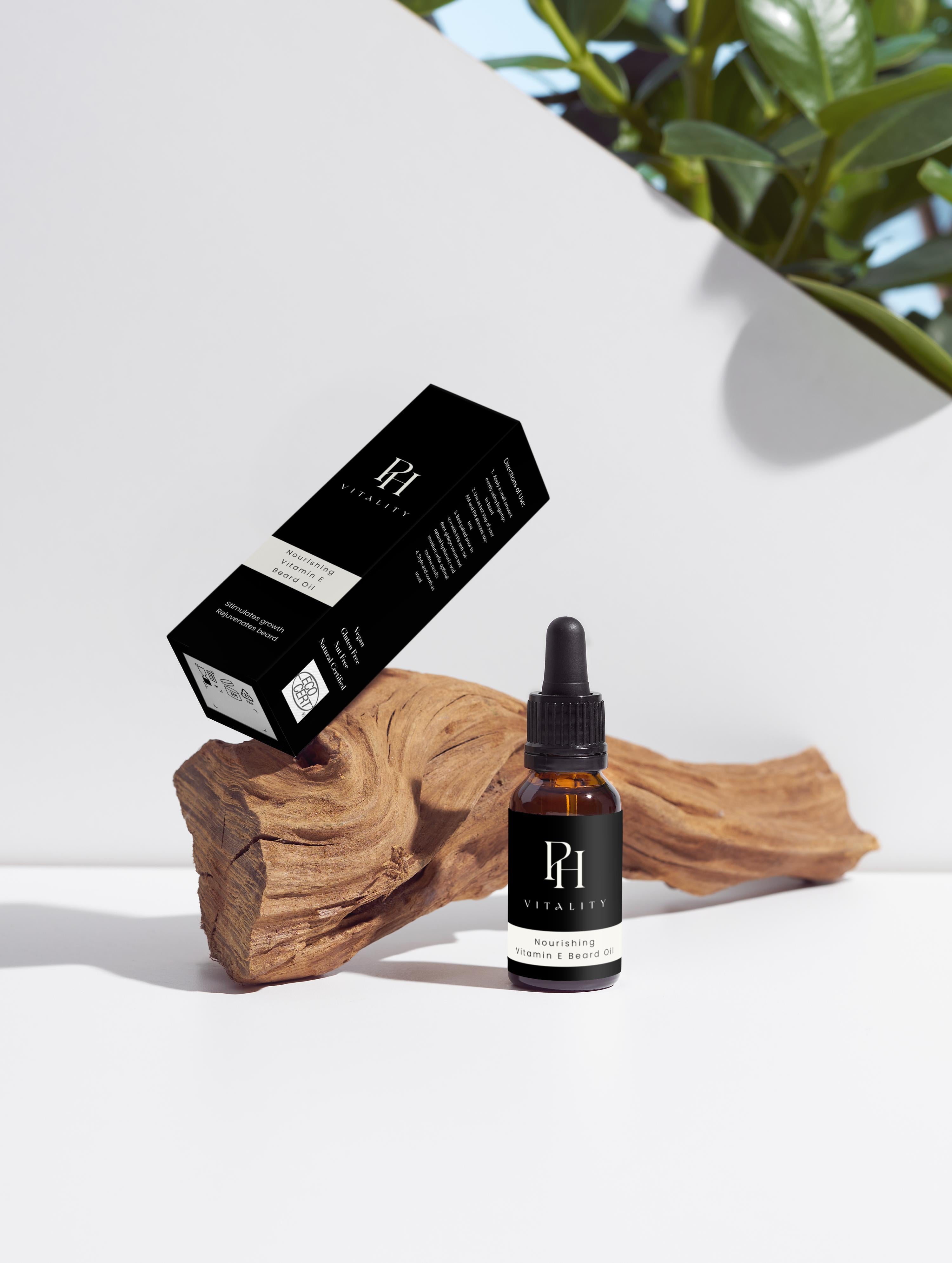 Nourishing Vitamin E Beard Oil | Infused Hydration