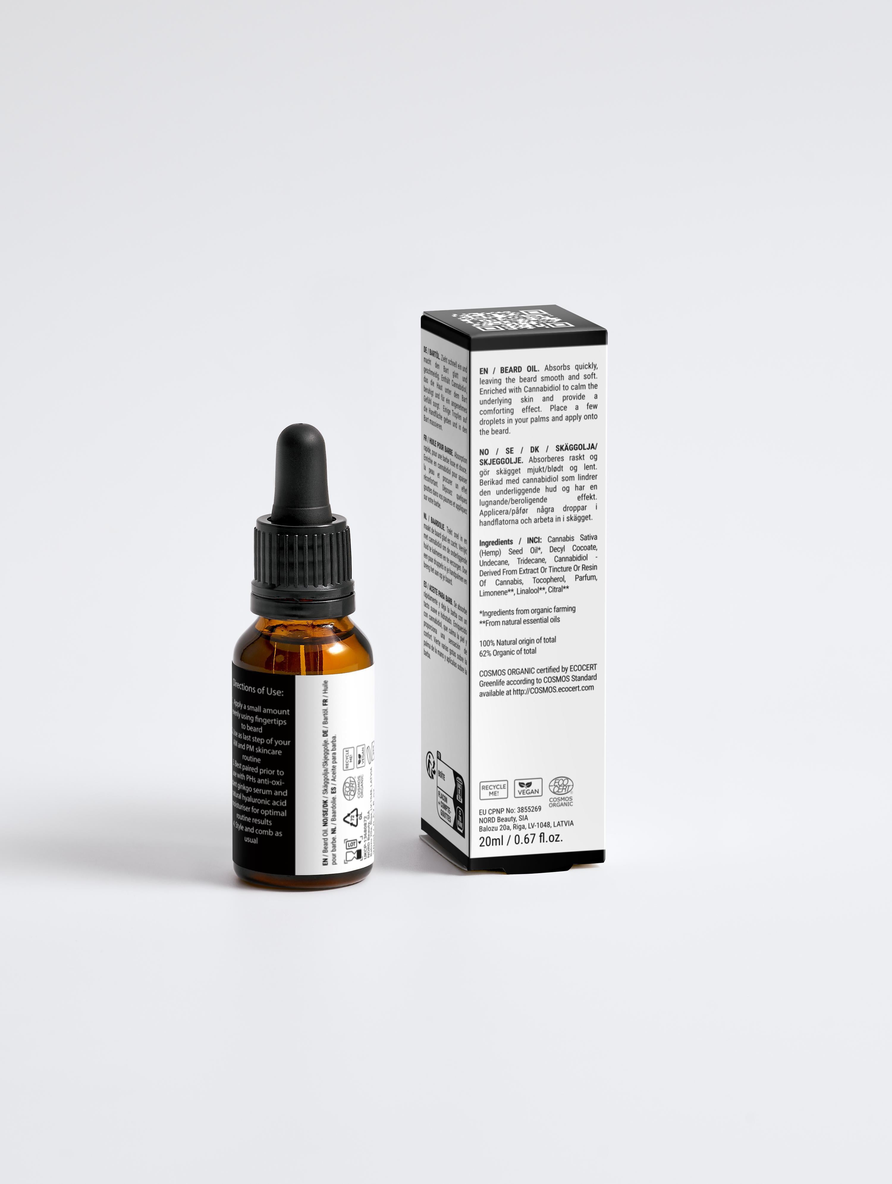 Nourishing Vitamin E Beard Oil | Infused Hydration