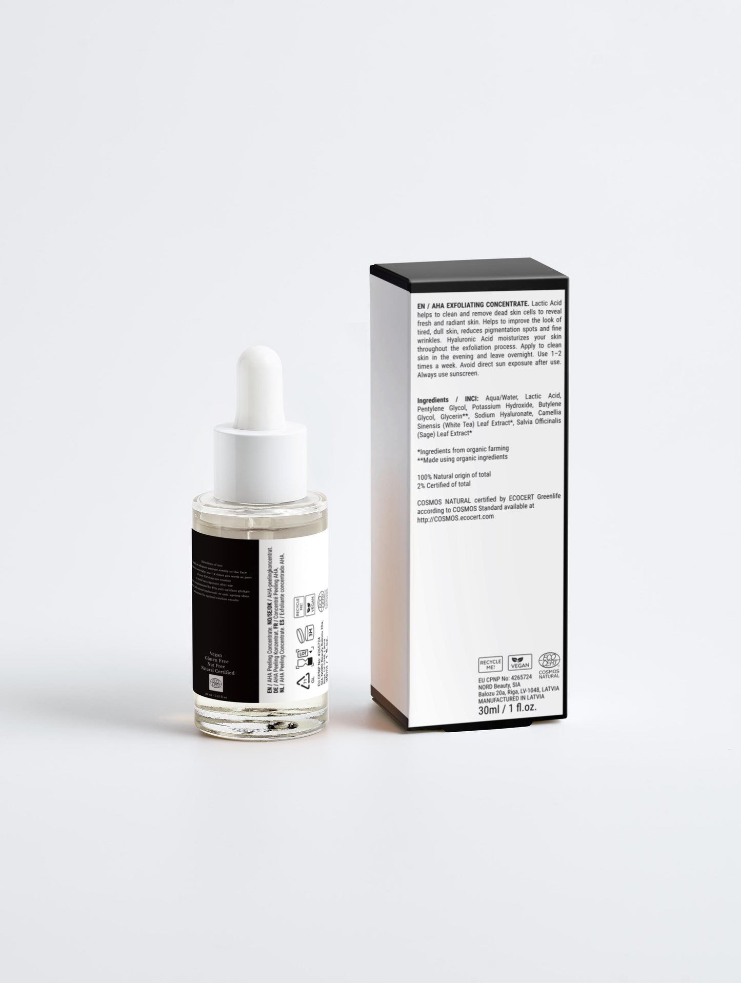 AHA 10% + Hyaluronic 1% Peeling Solution