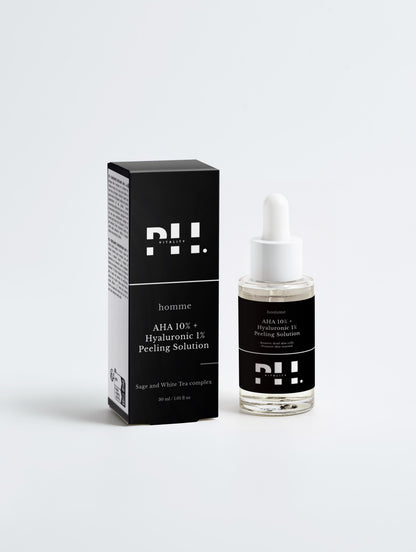 AHA 10% + Hyaluronic 1% Peeling Solution